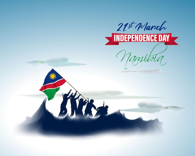 Vector illustration for Namibia Independence Day