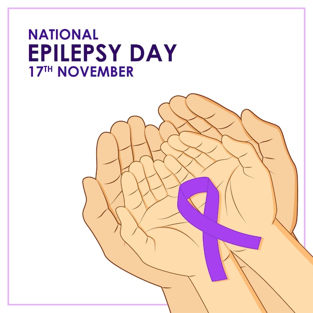 Vector illustration for National Epilepsy Day 17 November banner