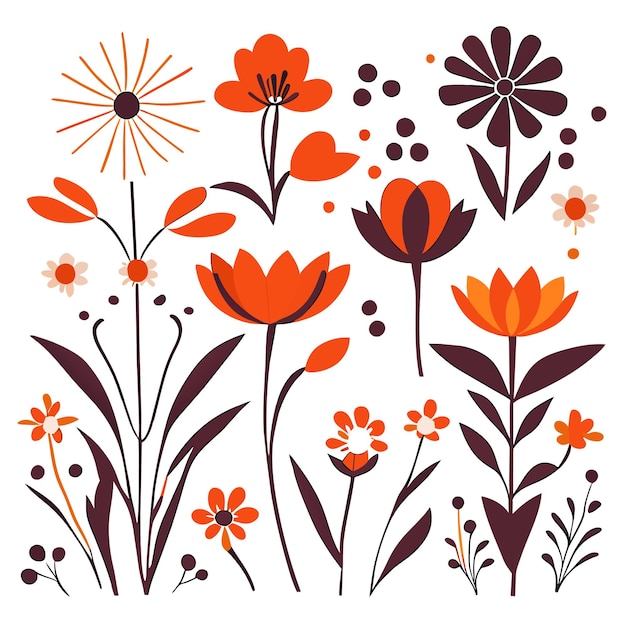 Vector Illustration of Natural Floral Beauty