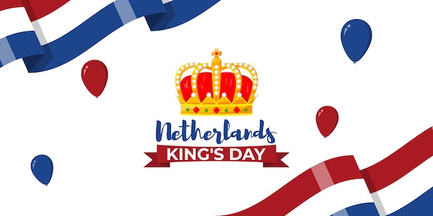 Vector Illustration of Netherland King's Day