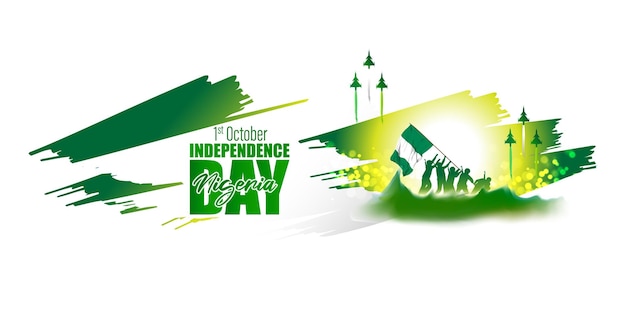 Vector illustration for Nigeria Independence Day