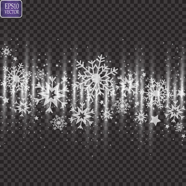 Вектор Векторная иллюстрация абстрактного фона рождество со снежинками. eps 10