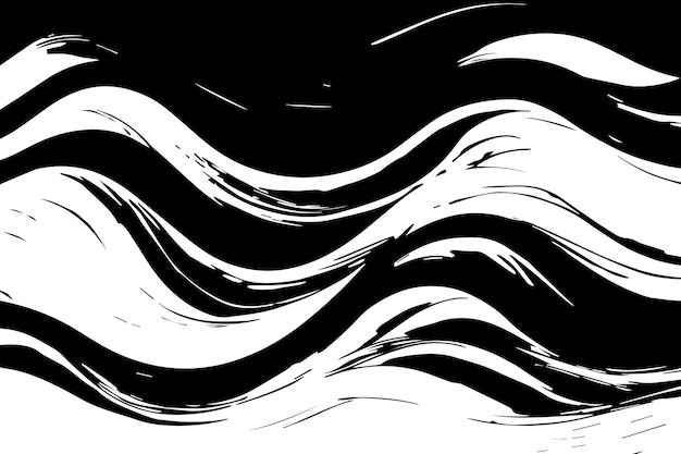 ベクトル 白い背景の黒い抽象的なテクスチャのベクトルイラスト黒と白のテクスチャ