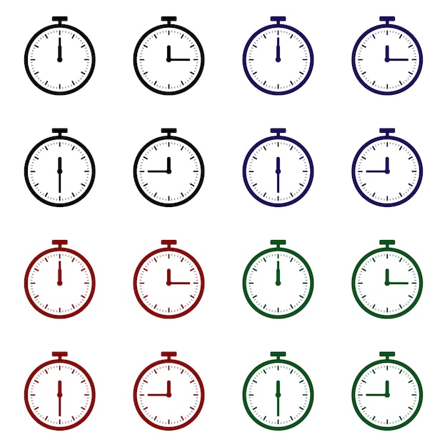 時計のベクトル図