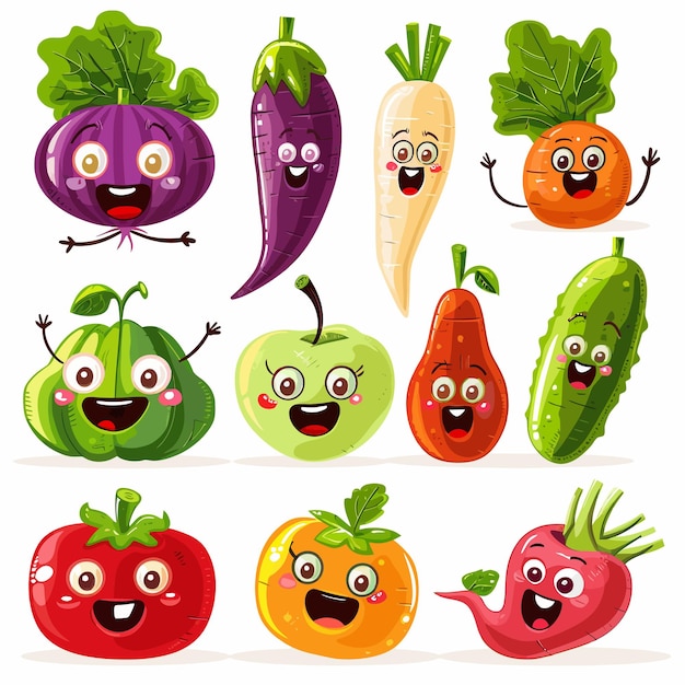 vector_illustration_of_happy_cheerful_vegetables