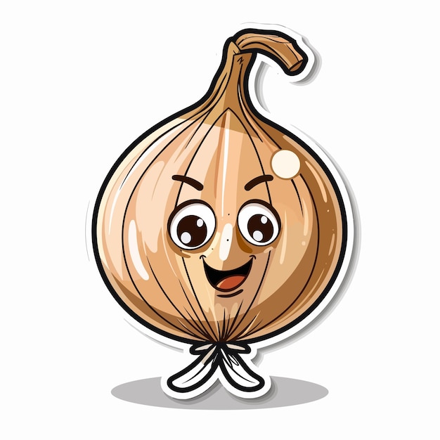 ベクトル vector_illustration_of_happy_cheerful_vegetables