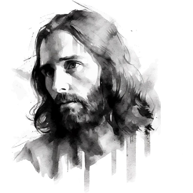 Вектор Иллюстрация иисуса христа