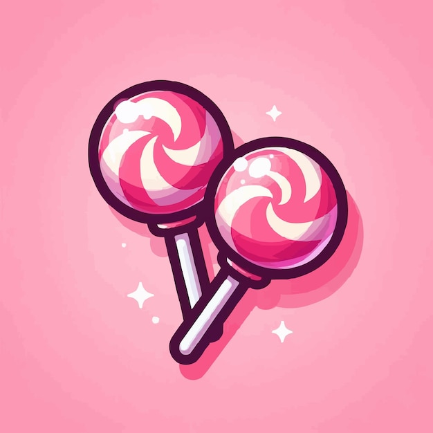 벡터 lollipop의 터 일러스트레이션