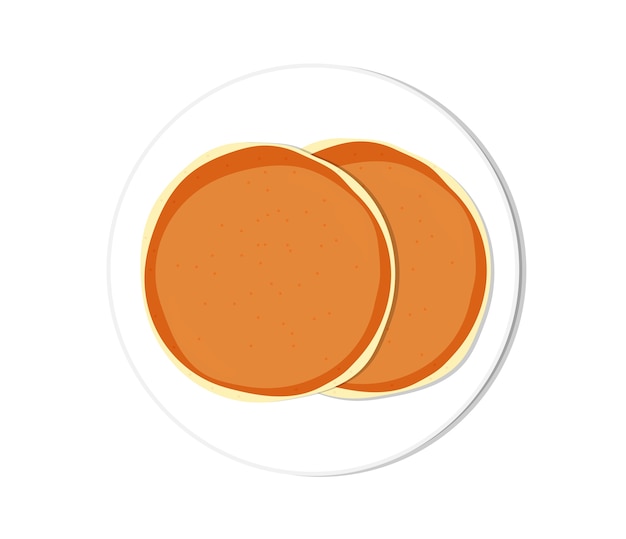 Vector illustration pancake