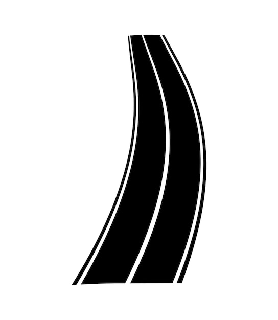 Vector illustration of road