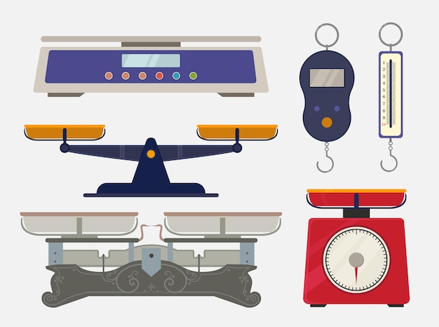 Vector vector illustration scales