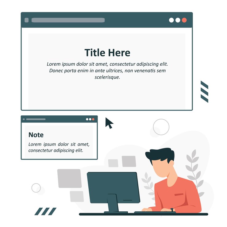 वेक्टर vector illustration social media template