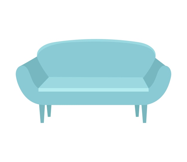 Vector illustration of sofa