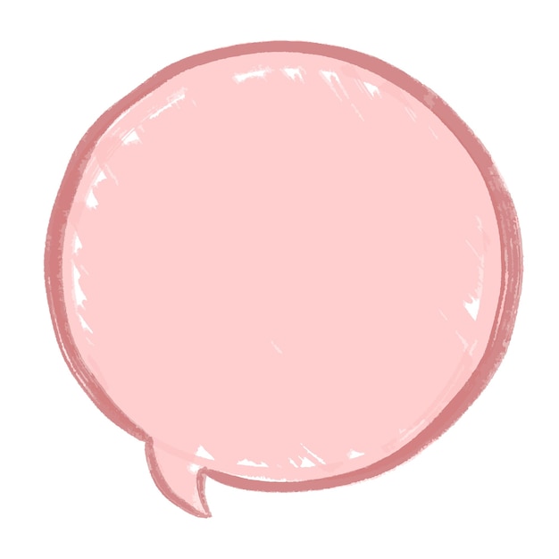 Векторная иллюстрация речи пузыри рисованной