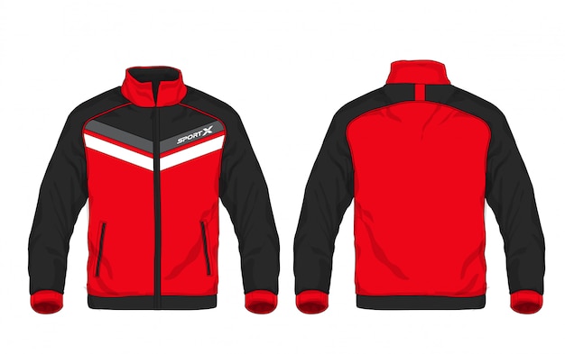 Vector illustration of sport jacket.