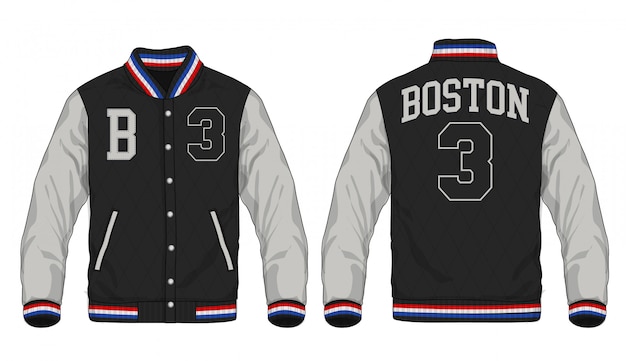 Vector vector illustration of sport jacket.