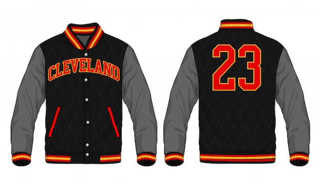 Vector illustration of sport jacket.