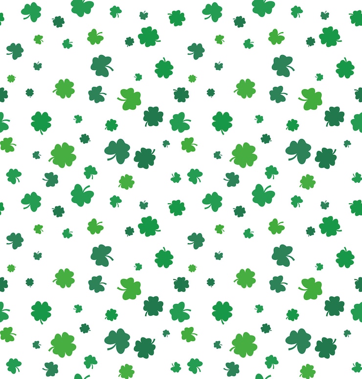 Vector vector illustration st. patrick's day seamless pattern. eps