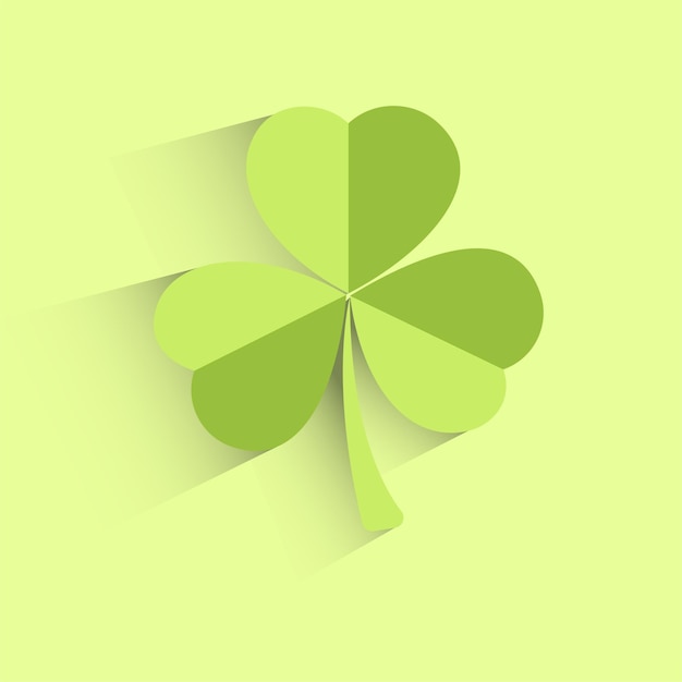 Vector illustration of st patrick39s day background clover illustration