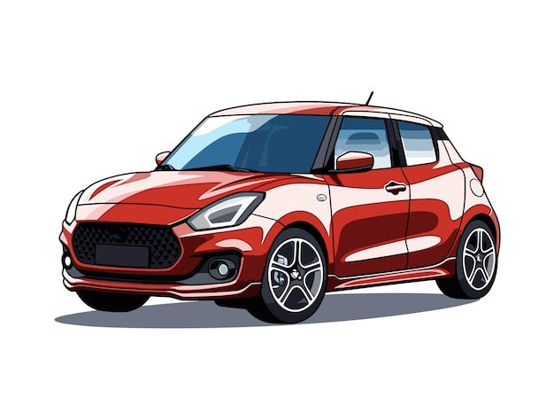 Suzuki Swift coloring book to print and online
