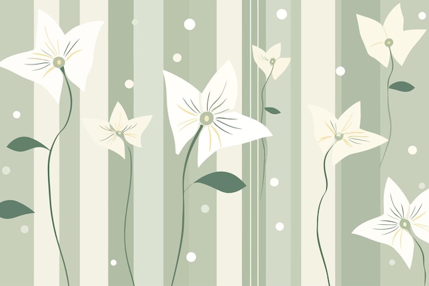 vector illustration of subtle botanical element