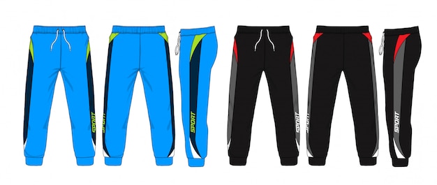 Векторная иллюстрация Sweatpants.