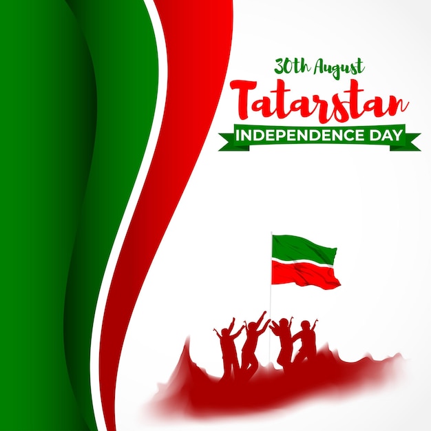 Vector illustration for Tatarstan Independence Day