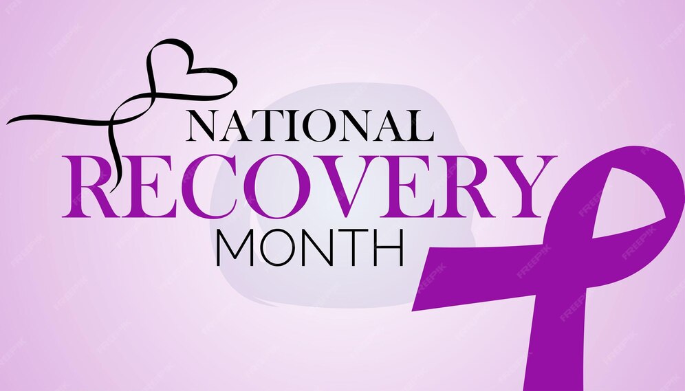 Premium Vector Vector illustration on the theme of national recovery month observed each year