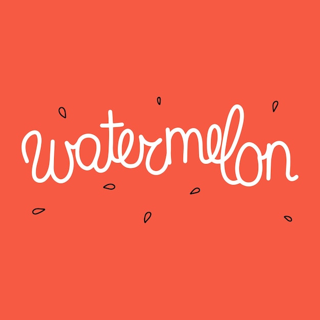 Vector illustration on the theme of National Watermelon Day on August 3