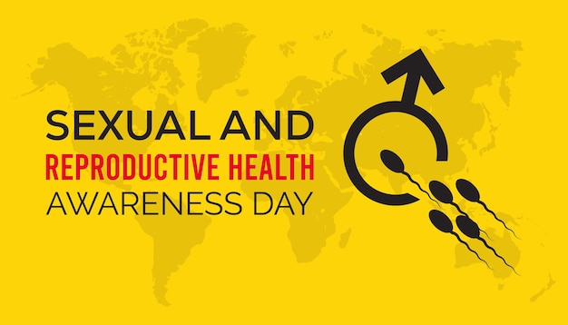 Vector illustration on the theme of sexual and reproductive health awareness dayin frbruary