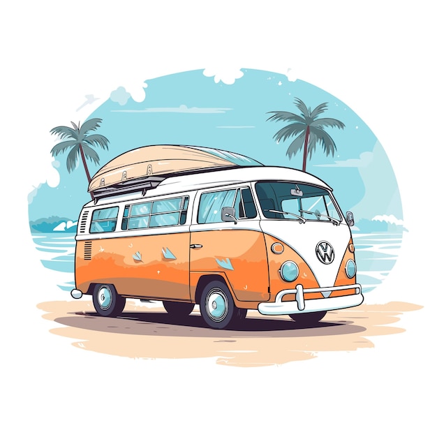 Vector vector illustration travel logo