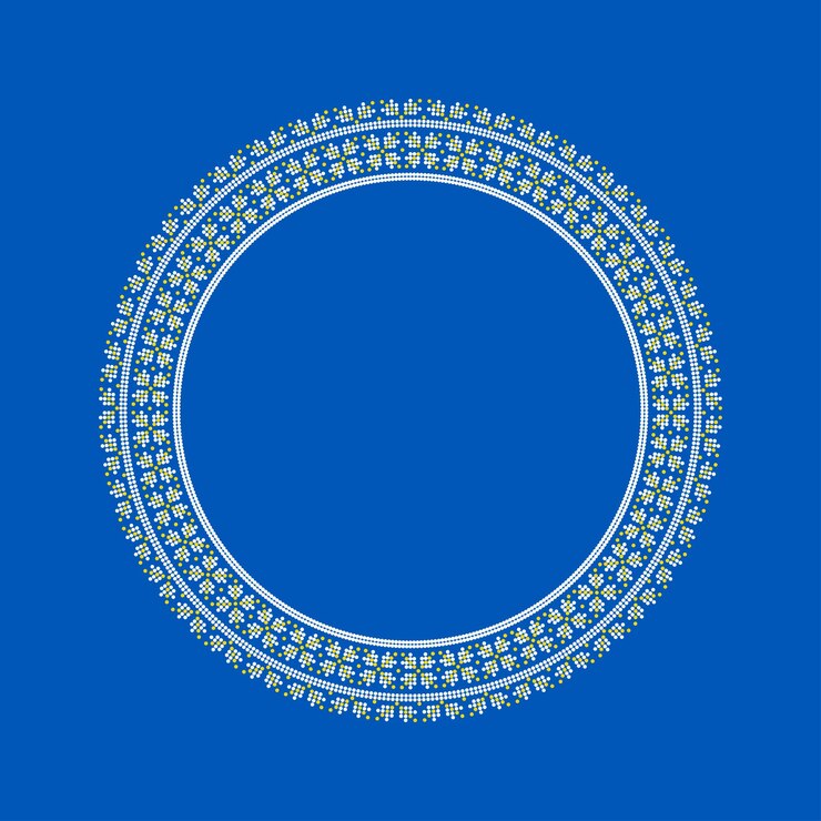 वेक्टर vector illustration of ukrainian ornament in ethnic style identity vyshyvanka embroidery design
