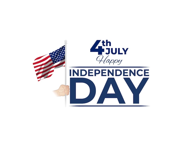 Vector illustration for US Independence Day Sale banner