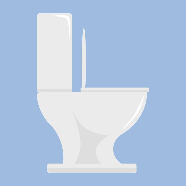 Векторная иллюстрация Векторный туалет Ванная комната