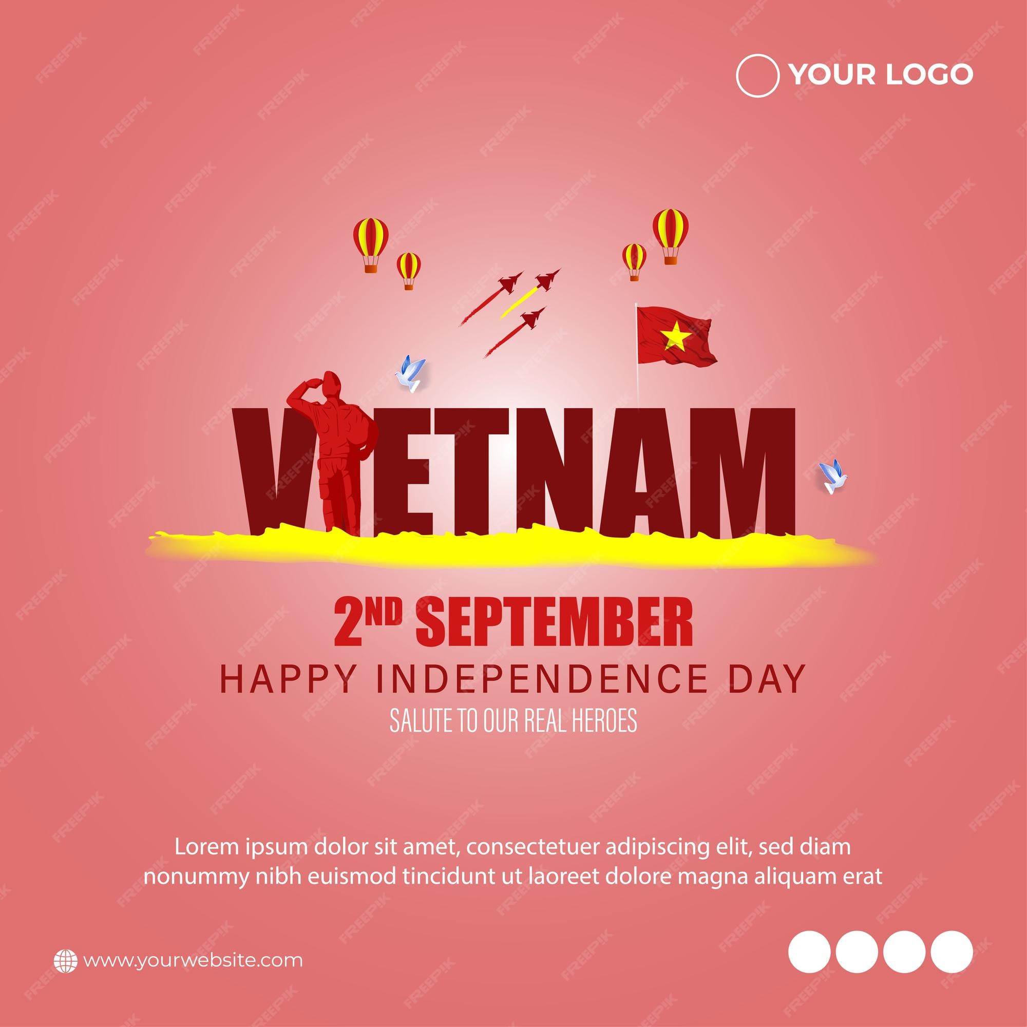 Premium Vector Vector illustration for vietnam independence day