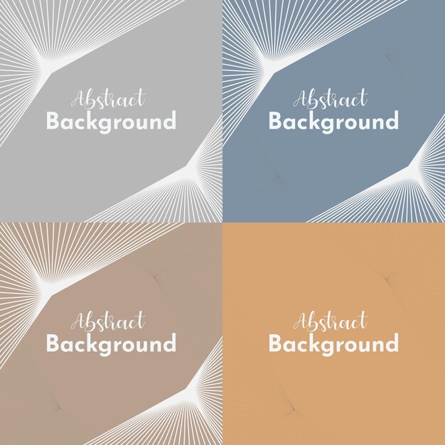 vector illustration of white line with colored background set abstract modern graphic design used