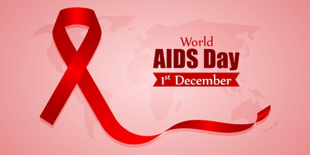 Vector illustration for world aids day