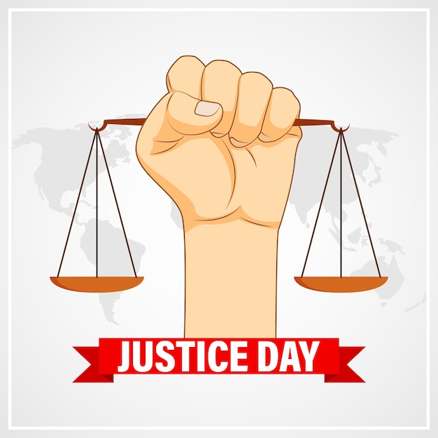 Vector illustration for World Day for International Justice