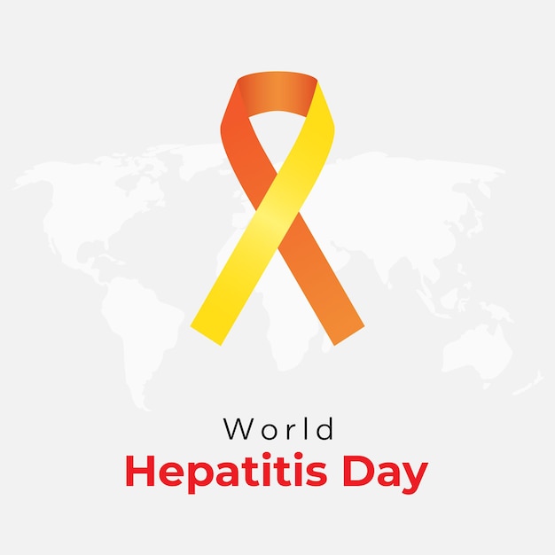 Vector illustration for World Hepatitis Day