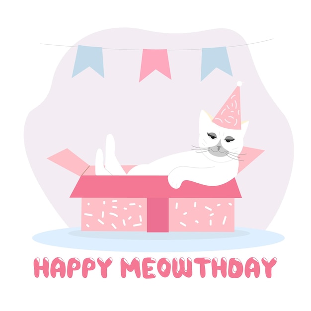 Vector illustration of world pet day suitable for greeting card banner and poster