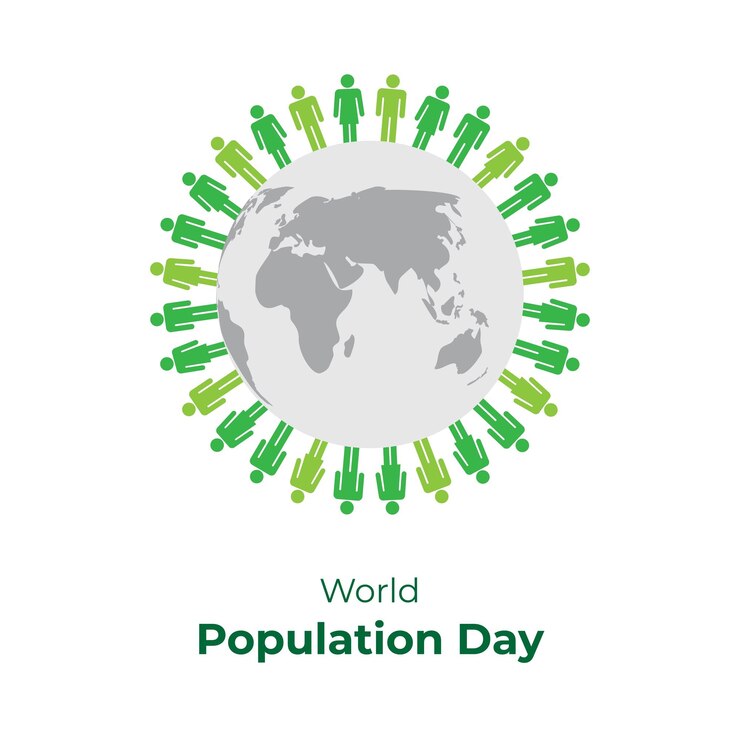 Vector illustration for World Population Day