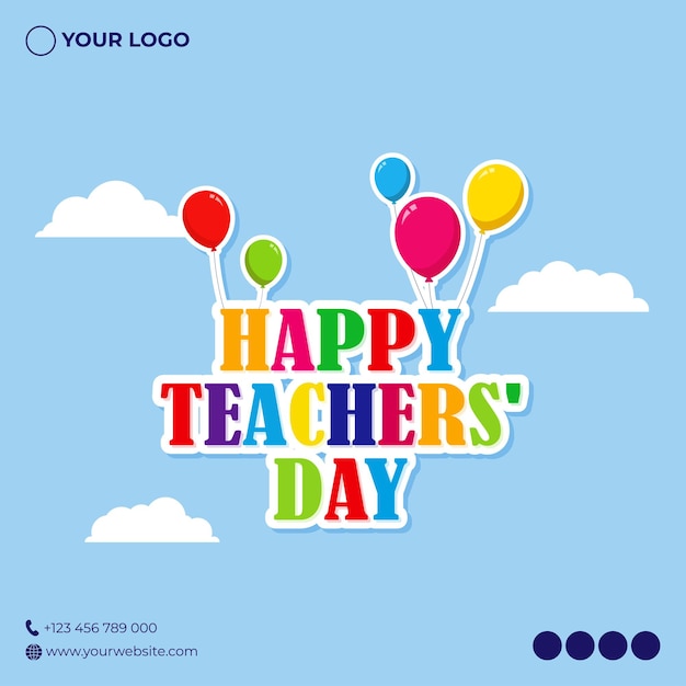 Vector illustration for World Teachers Day