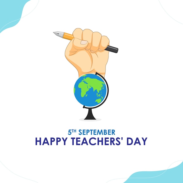Векторная иллюстрация ко Всемирному дню учителя