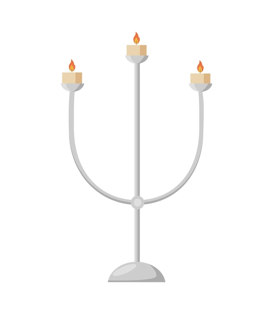 Vector vector illustrator of candlestick