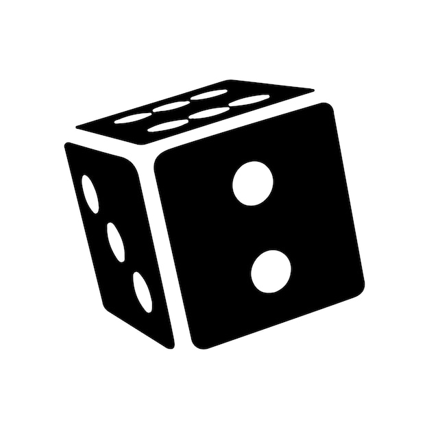 Vector illustrator of Dice