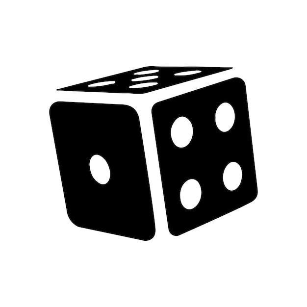 Vector illustrator van Dice