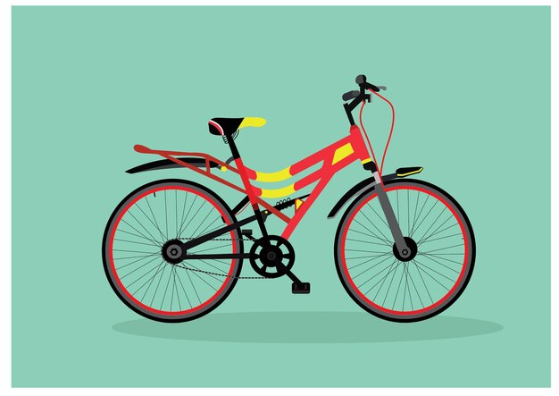 Vector Image Of Classic Ladies Cycle