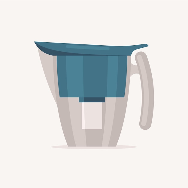 vector image of a device that filters water isolated on transparent background