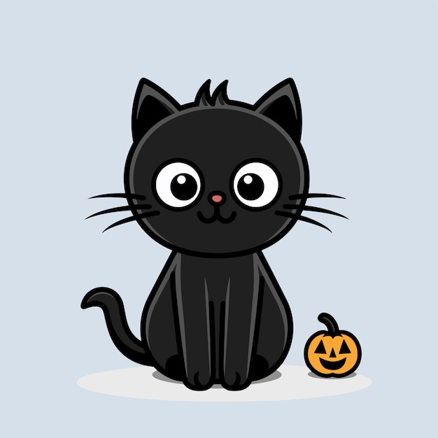 Halloween Black Cat free vector icons designed by Freepik