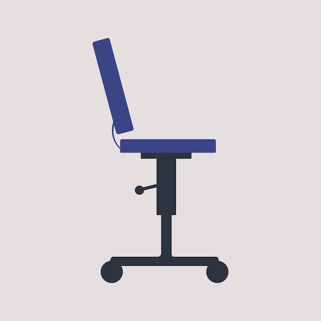 Vector vector image of the office chair icon